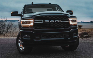 A 2024 Ram 3500 parked outdoors near Anderson, Indiana