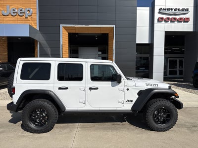 2025 Jeep Wrangler Willys 4 Door 4x4