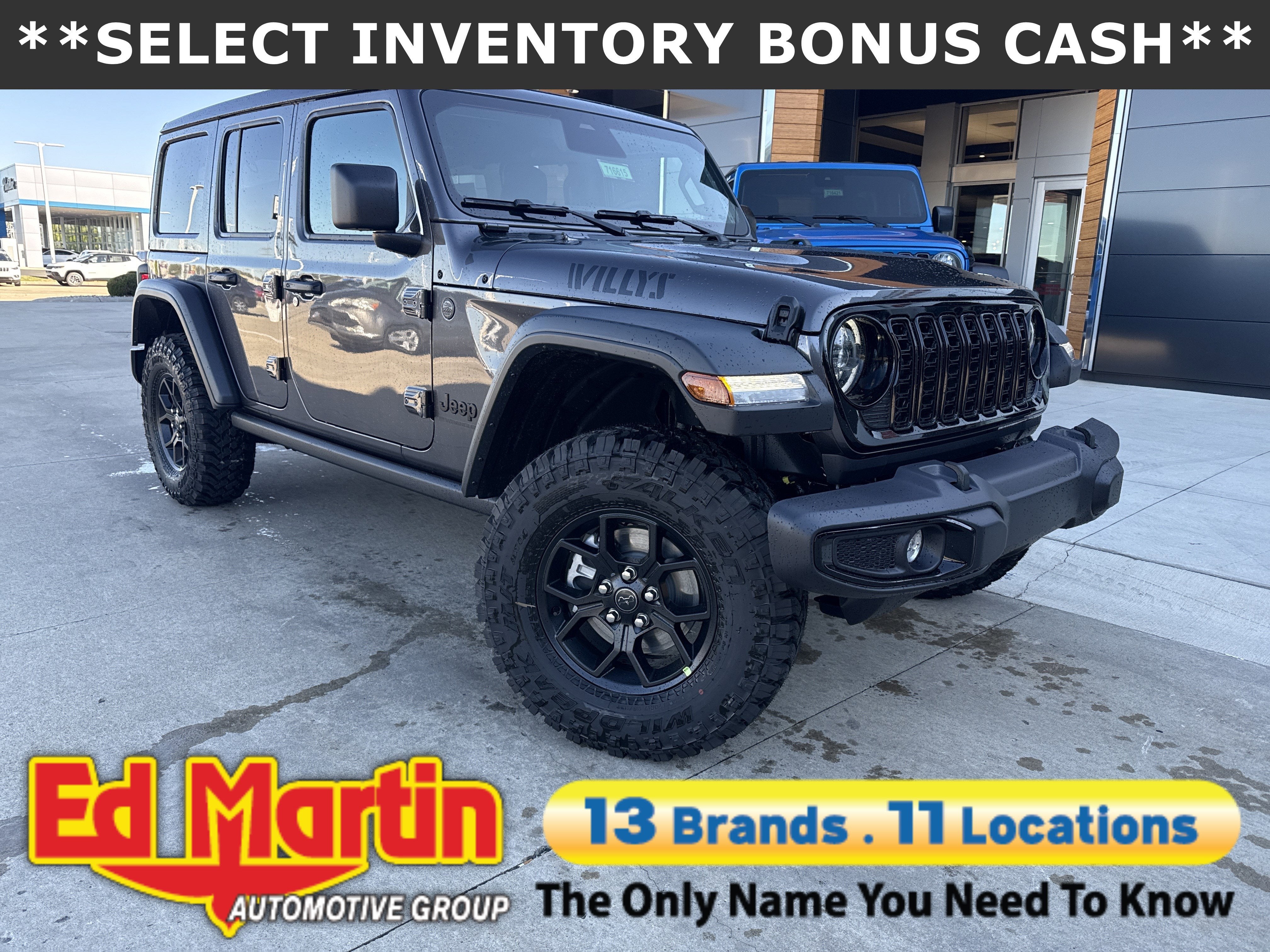 2026 Jeep Wrangler Willys 4 Door 4x4