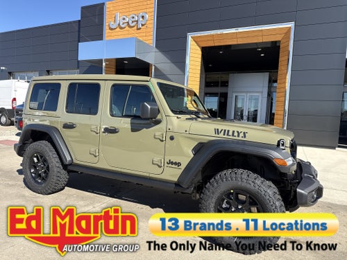 2026 Jeep Wrangler Willys 4 Door 4x4