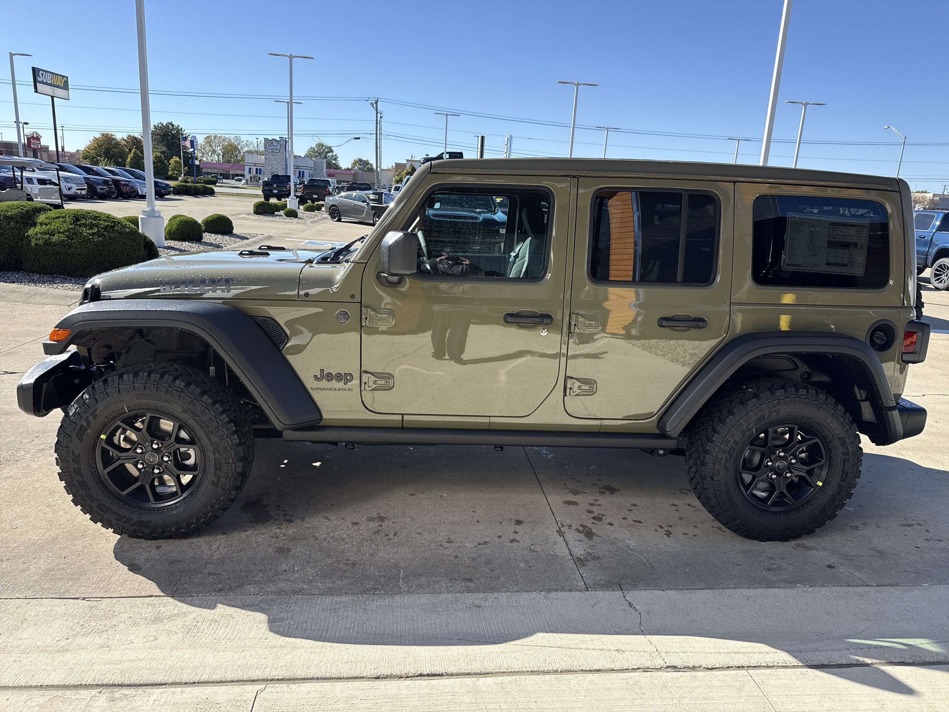 2026 Jeep Wrangler Willys 4 Door 4x4