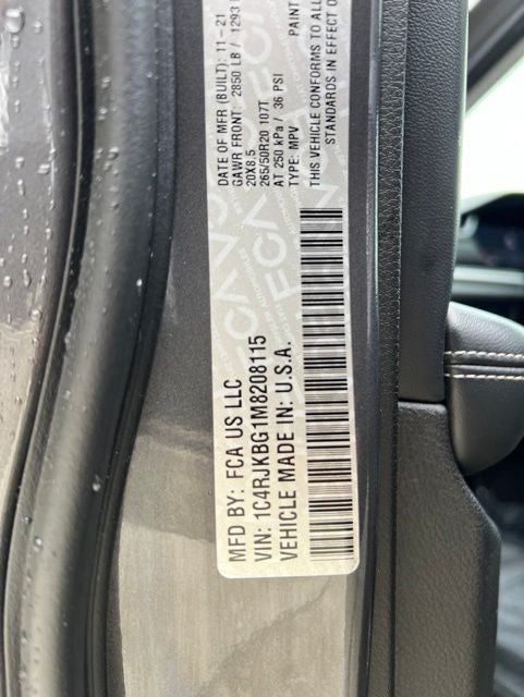 2021 Jeep Grand Cherokee L Limited