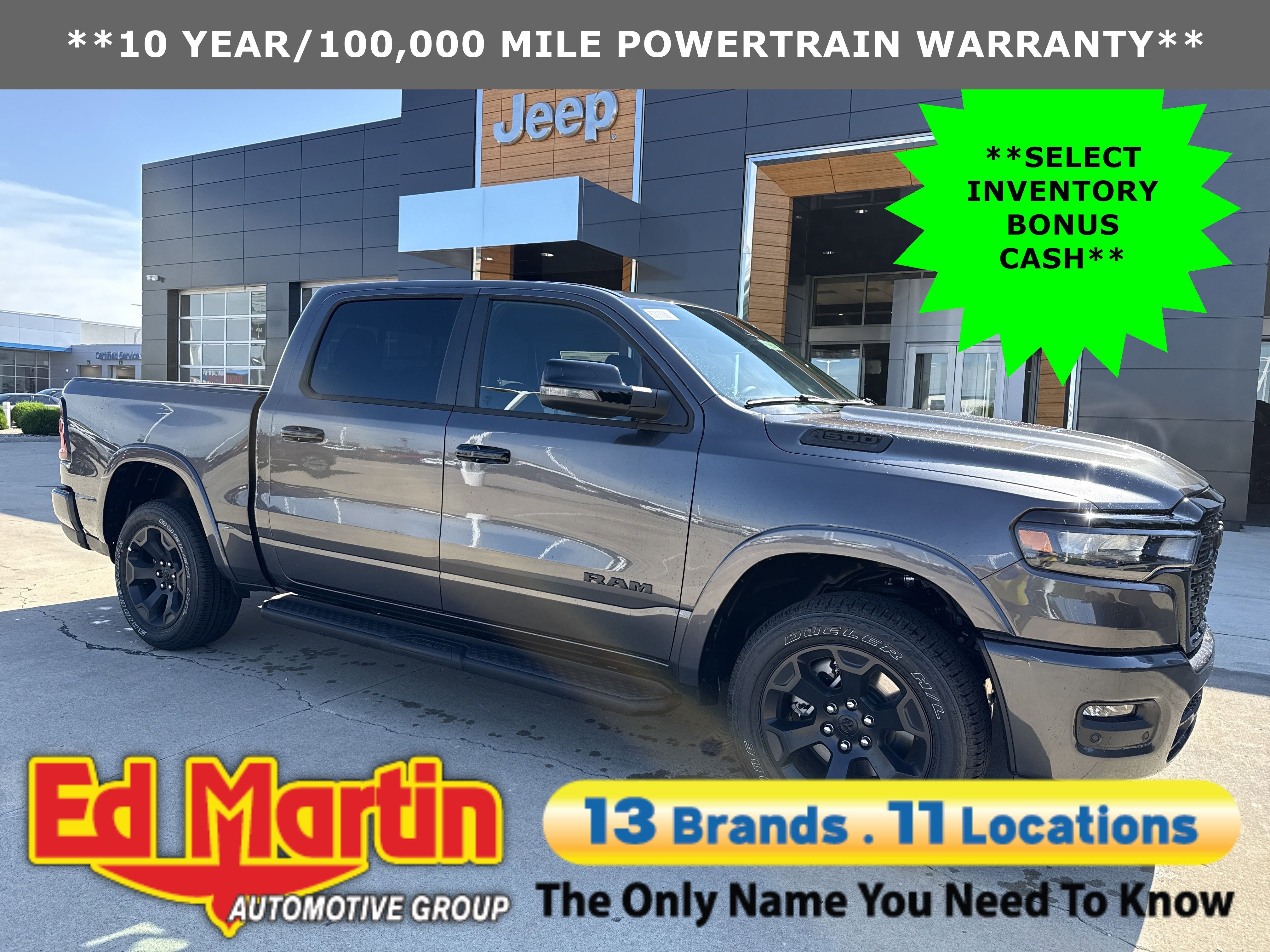 2026 RAM Ram 1500 Big Horn 4x4 Crew Cab 5'7 Box