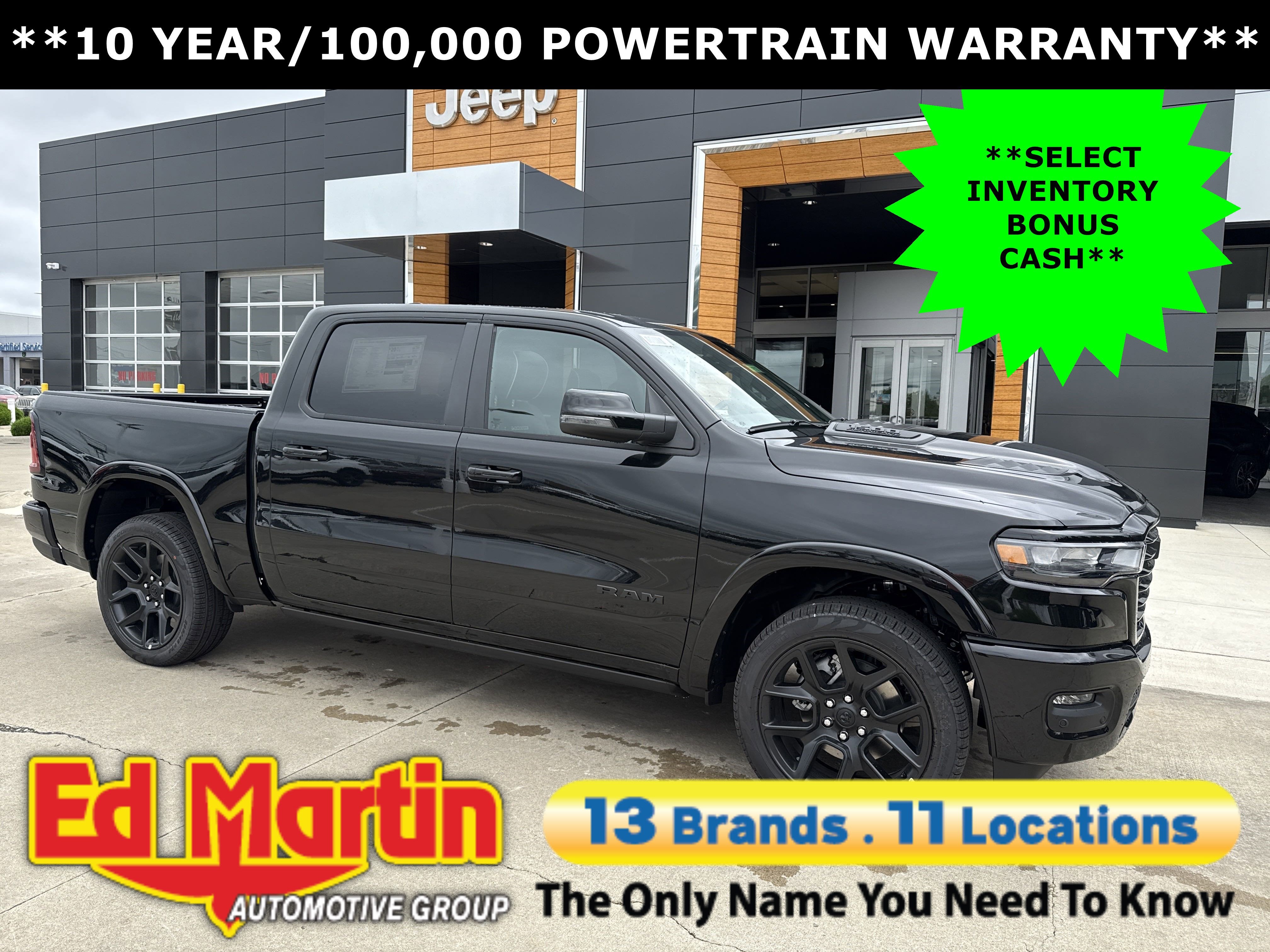 2026 RAM Ram 1500 Laramie 4x4 Crew Cab 5'7 Box