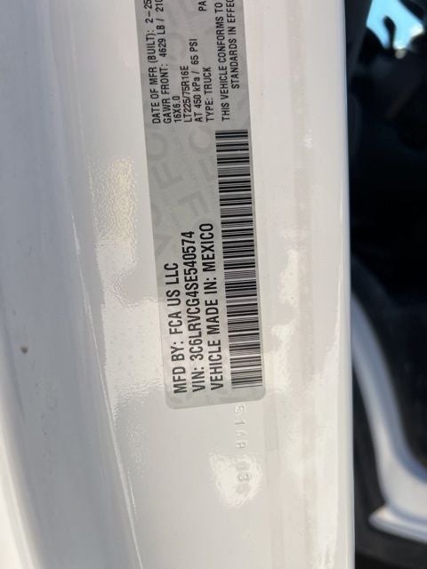 2025 RAM ProMaster 2500 High Roof 136 WB