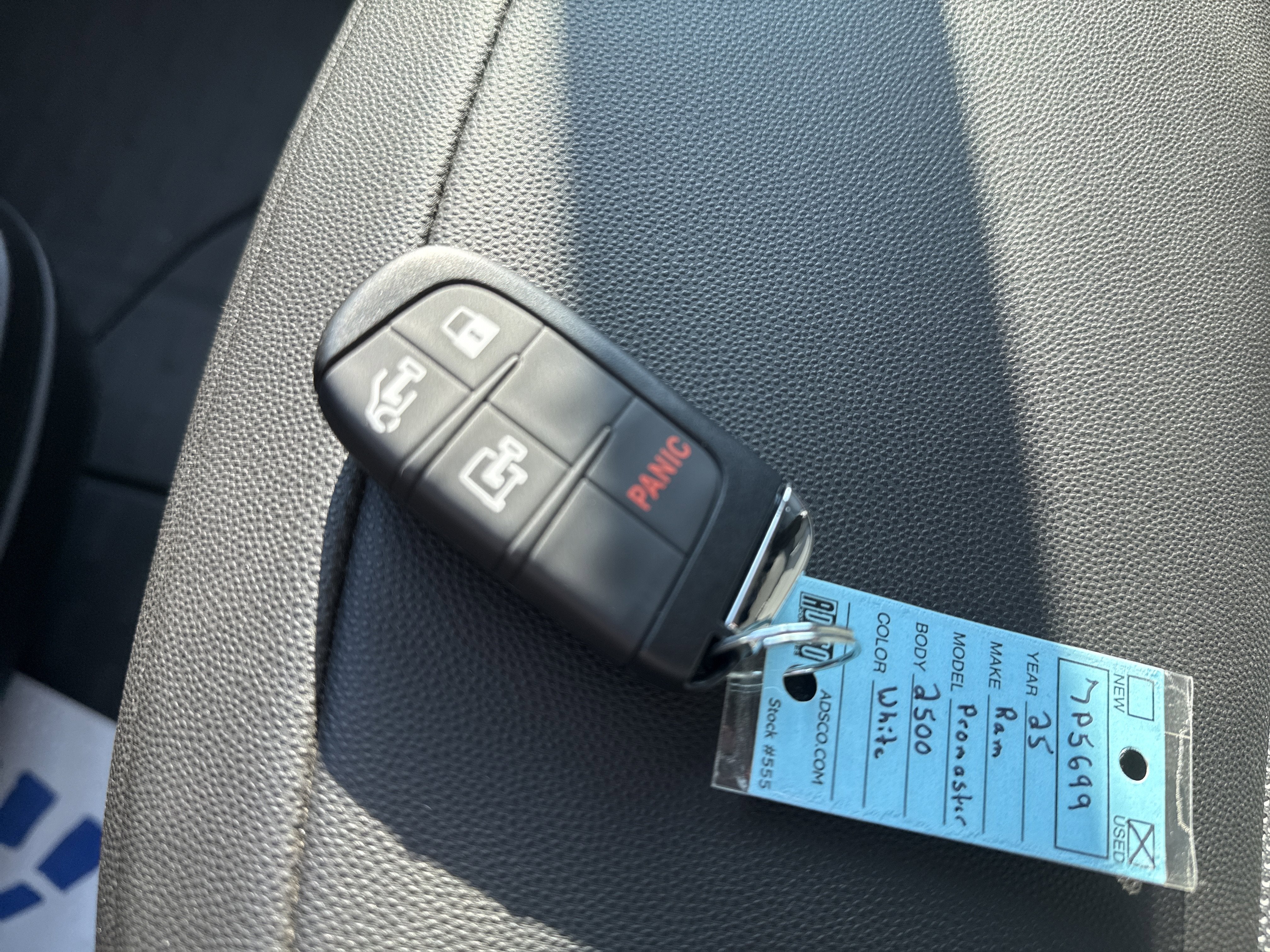 2025 RAM ProMaster 2500 Tradesman