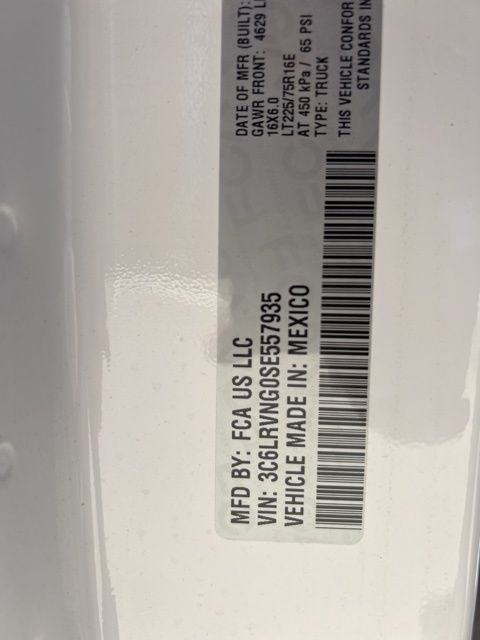 2025 RAM ProMaster 1500 Low Roof