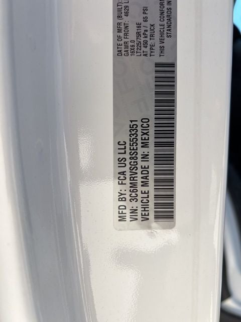 2025 RAM ProMaster 3500 Super High Roof TRADESMAN