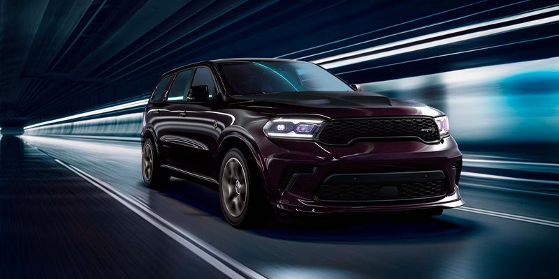 2025 Dodge Durango driving on roads