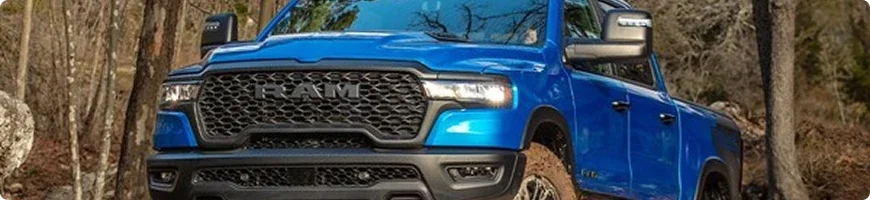 2026 RAM 1500 Quad Cab and Crew Cab body styles with 5-foot-7 and 6-foot-4 box lengths