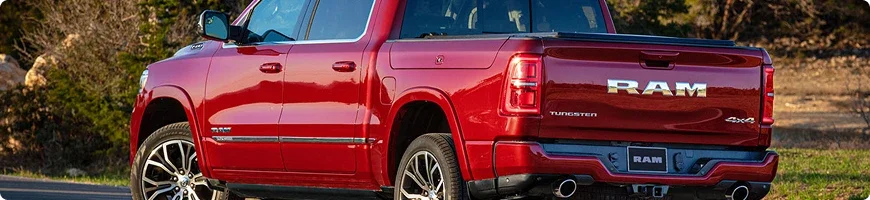 Test driving a 2026 RAM 1500 at Ed Martin Chrysler Dodge Jeep Ram in Anderson