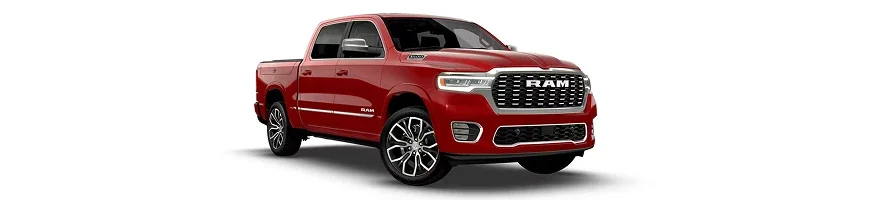 2026 RAM 1500 Tungsten, the top trim with the 14.5-inch display and 23-speaker sound