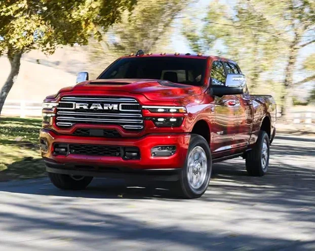 The High Output 6.7L Cummins Turbo Diesel inline-six engine in a Ram Heavy Duty