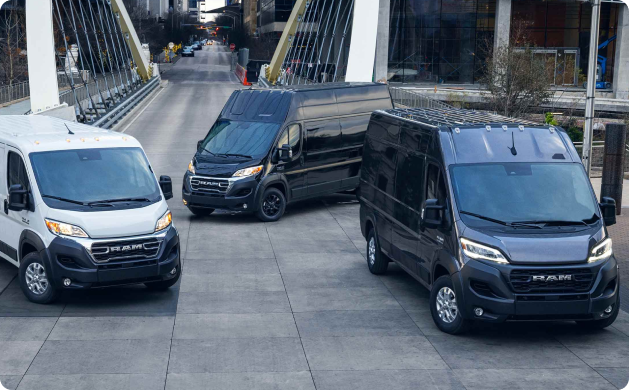 Ram ProMaster 1500, 2500, & 3500