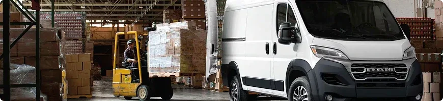 2025 RAM ProMaster chassis, roof and wheelbase configurations
