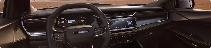 2026 Jeep Cherokee interior, touchscreen technology and safety features