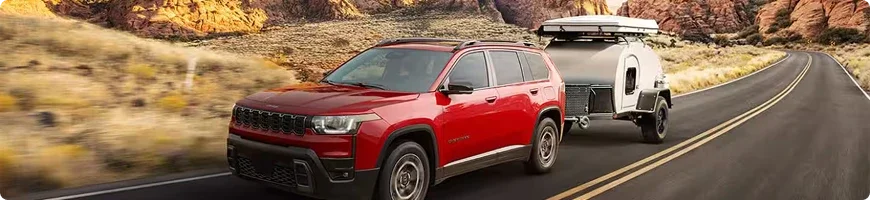 2026 Jeep Cherokee 4x4 trail capability, water fording and towing