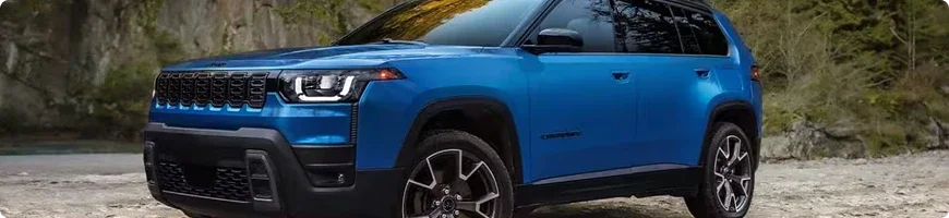 The 2026 Jeep Cherokee returns as a fresh design with a turbo-hybrid powertrain