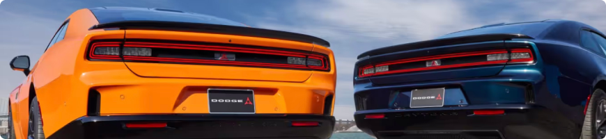 2026 Dodge Charger gas Sixpack and electric Daytona side by side