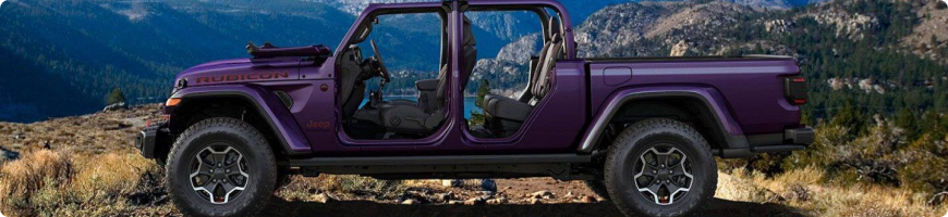 2026 Jeep Gladiator 60.3-inch pickup bed with the tailgate down