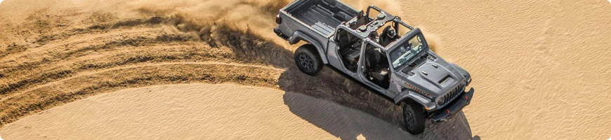 Jeep Gladiator and Jeep Wrangler compared side by side at Ed Martin CDJR