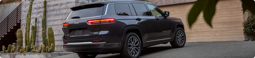 2026 Jeep Grand Cherokee L cargo space behind each row of seats
