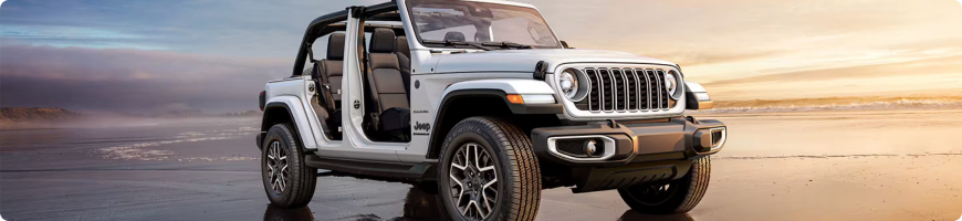 2026 Jeep Wrangler engine lineup: 2.0L Turbo, 3.6L Pentastar V6, and 6.4L V8