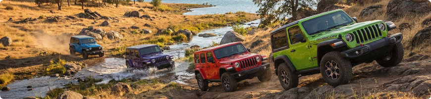 2026 Jeep Wrangler trims from Sport to Moab 392