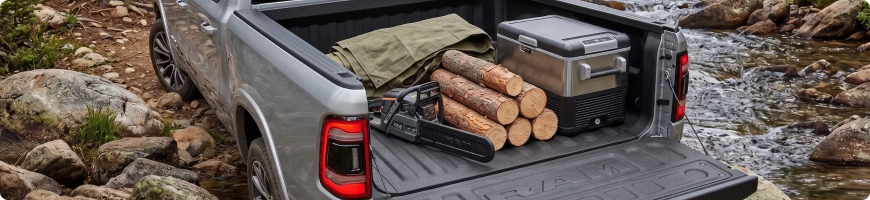 2026 RAM 1500 cab, bed, and Uconnect cabin technology