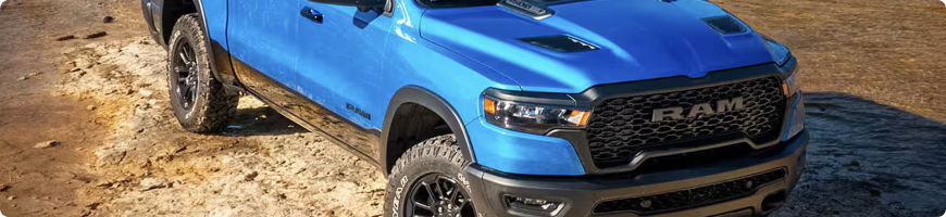 Work and fleet RAM 1500 trucks at Ed Martin CDJR in Central Indiana